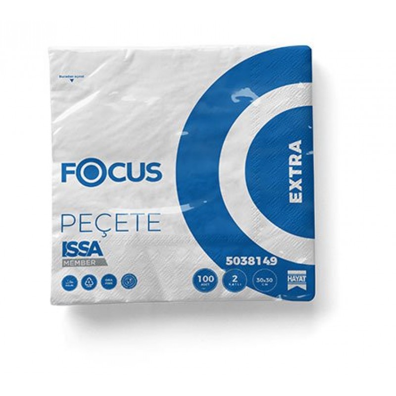 FOCUS Extra Peçete 30cm*30cm 100yp 24paket