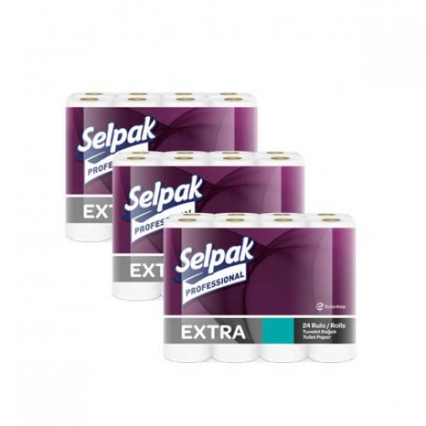 Selpak Extra Tuvalet Kağıdı - 24'lü 3paket